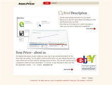 Tablet Screenshot of itempricer.net